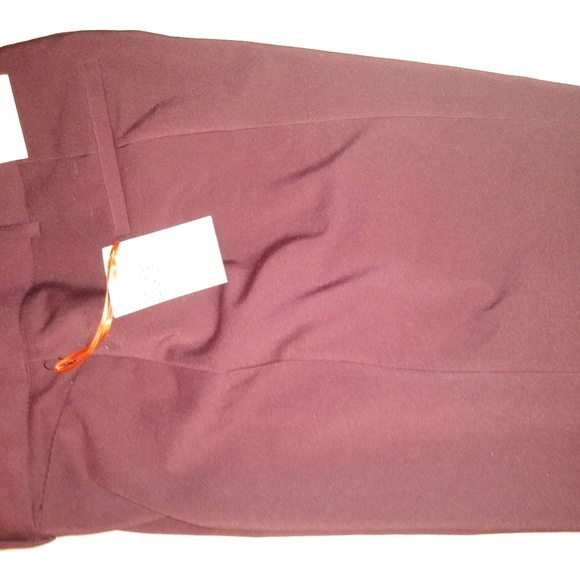 Maroon skinny pants by Elle - Picture 1 of 5